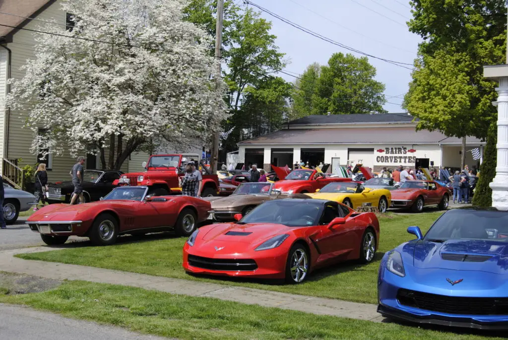 Bairs Corvettes During the Spring