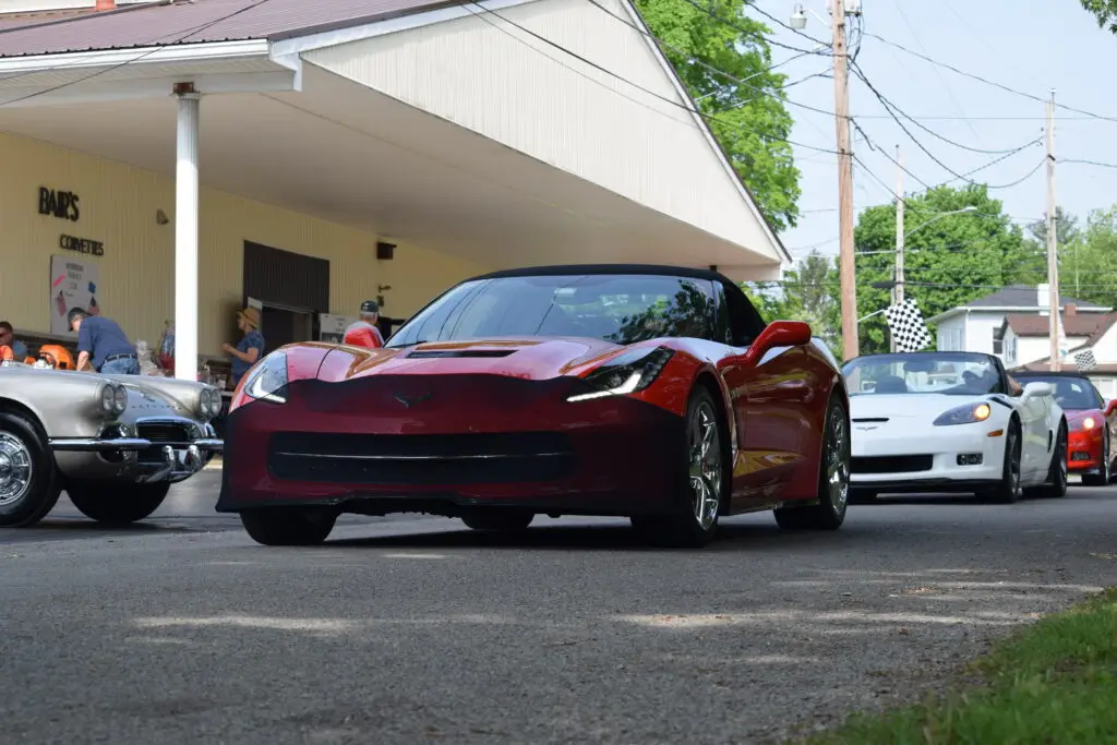 red corvette